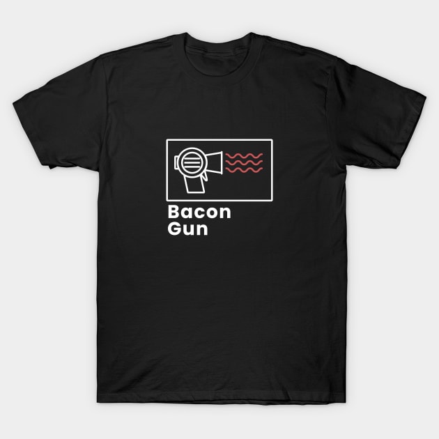 Bacon Gun T-Shirt by The Smudge